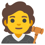 Judge - Noto Color Emoji