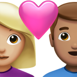 couple with heart: woman, man, medium-light skin tone, medium skin tone