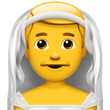 Man veil emoji