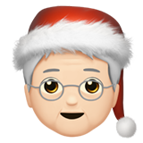 Mx Claus: light skin tone