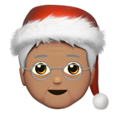 Mx Claus: medium skin tone