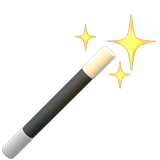 Magic wand smiley