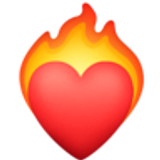 Heart on fire - Facebook