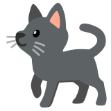 Black cat - Noto Color Emoji