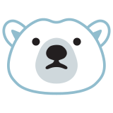 Polar bear - Noto Color Emoji