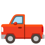 Pickup truck - Noto Color Emoji