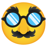 Disguised face - Noto Color Emoji