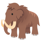 Mammoth - Noto Color Emoji