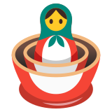 Nesting dolls - Noto Color Emoji