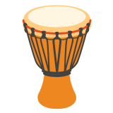 Long drum - Noto Color Emoji