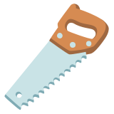 Carpentry saw - Noto Color Emoji