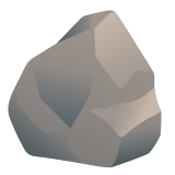 Rock - Noto Color Emoji