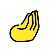 Pinched fingers - OpenMoji