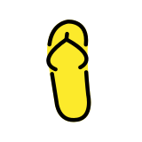 Thong sandal - OpenMoji