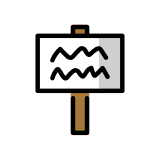 Placard - OpenMoji