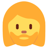 Woman: beard - Twitter / X