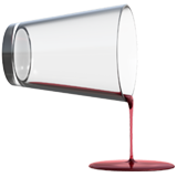 Glass runs out Emoji