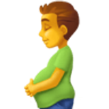 Pregnant man - Facebook