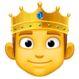 Person with crown - Facebook