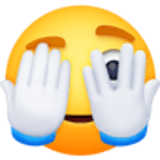 Face with peeking eye - Facebook