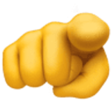 Index pointing at the viewer - Facebook