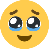 Face holding back tears - Twitter / X