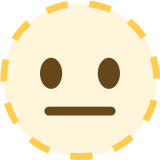 Dotted line face - Twitter / X