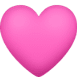 Pink heart - Facebook