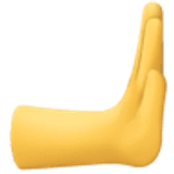 Rightwards pushing hand - Facebook