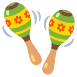 Maracas - Noto Color Emoji