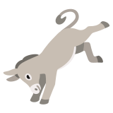 Donkey - Noto Color Emoji