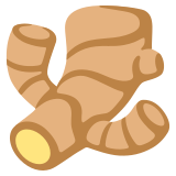 Ginger root - Noto Color Emoji