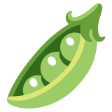 Pea pod - Noto Color Emoji