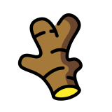 Ginger root - OpenMoji