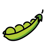 Pea pod - OpenMoji