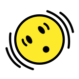 Shaking face - OpenMoji