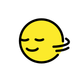 Head shaking horizontally - OpenMoji
