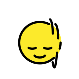 Head shaking vertically - OpenMoji