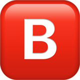 Button B symbol