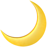 Crescent moon Whatsapp