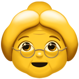 Granny emoji