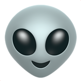 Alien emoji Whatsapp