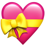 Heart with ribbon