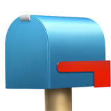 Mailbox lowered flag