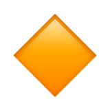 Small orange diamond