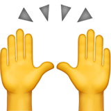 Person raising hands Emoji