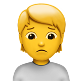 Frowning person Emoji
