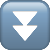 Fast downwards button