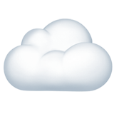 Cloud emoji