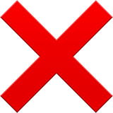 Cross mark Emoji